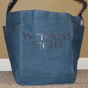 Victoria's Secret Blue Tote Bag